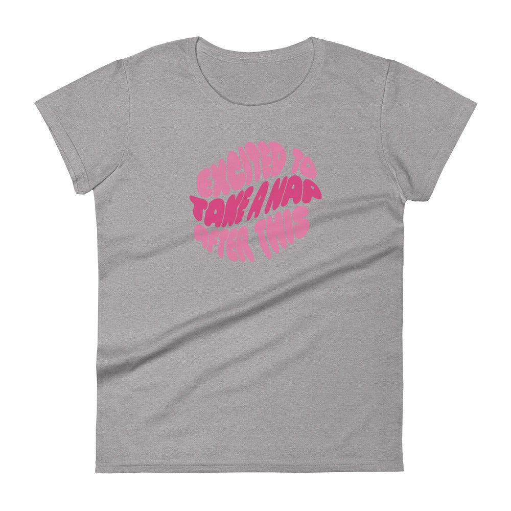 Excited To Take A Nap After This - Baby Tee