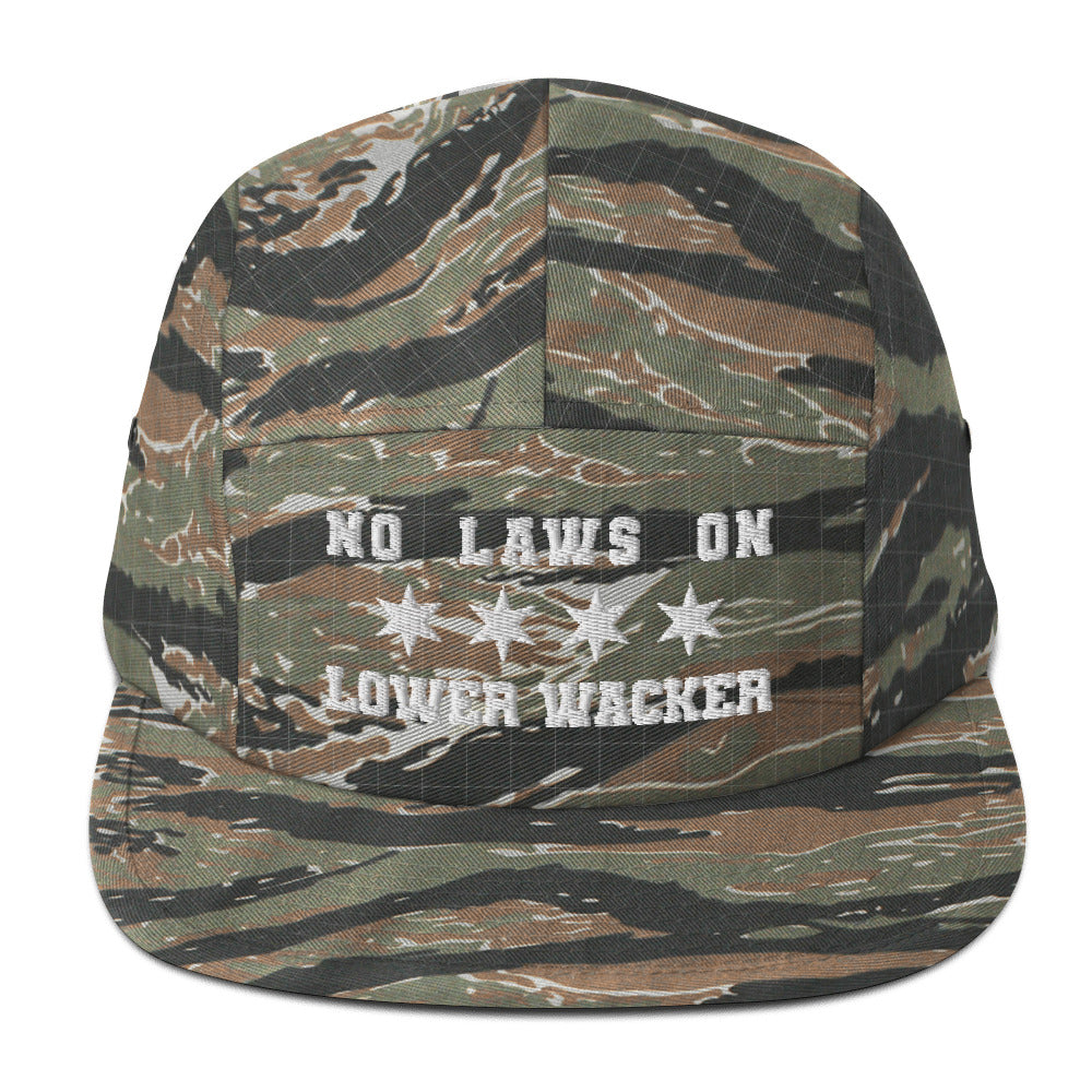 No Laws On Lower Wacker - Five Panel Cap