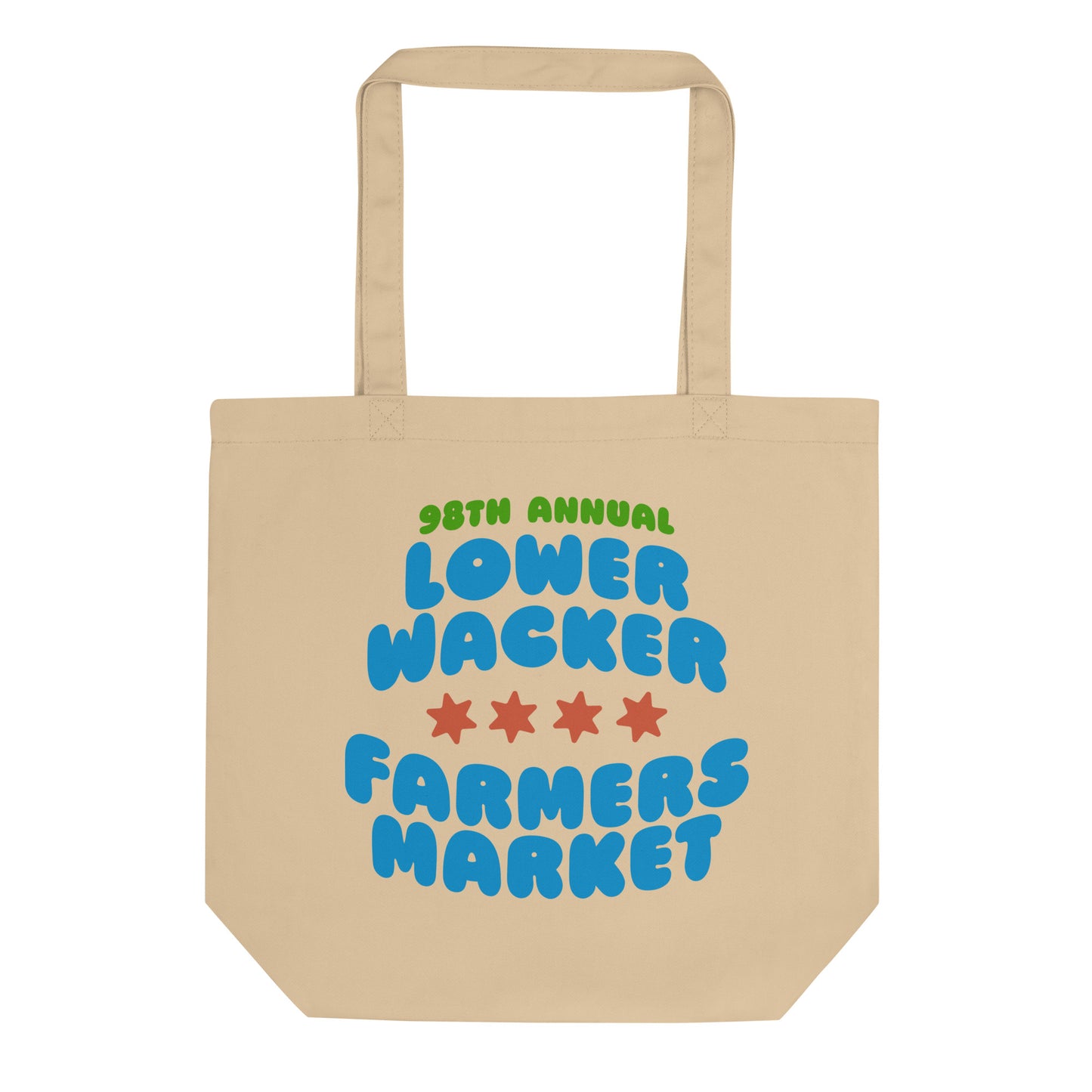 Lower Wacker Farmers Market - Double-sided Eco Tote Bag