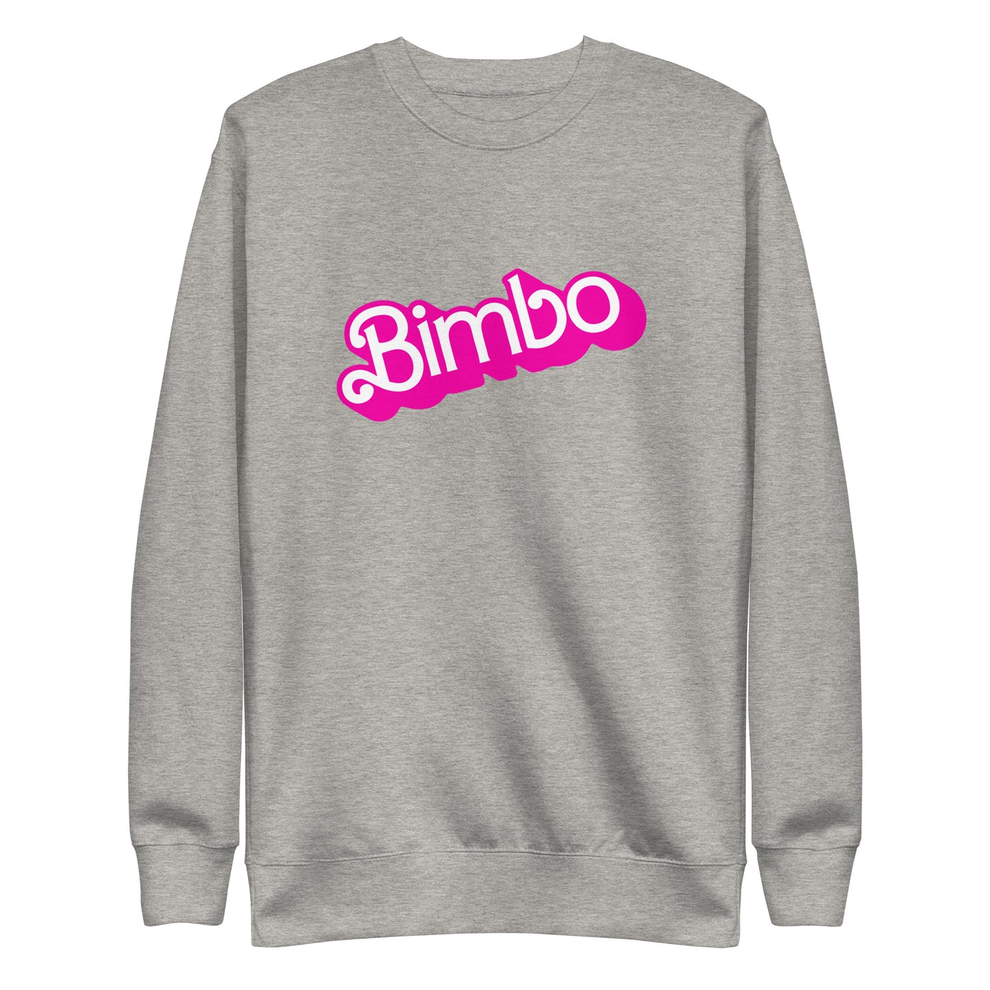 Bimbo - Pink Text Sweatshirt