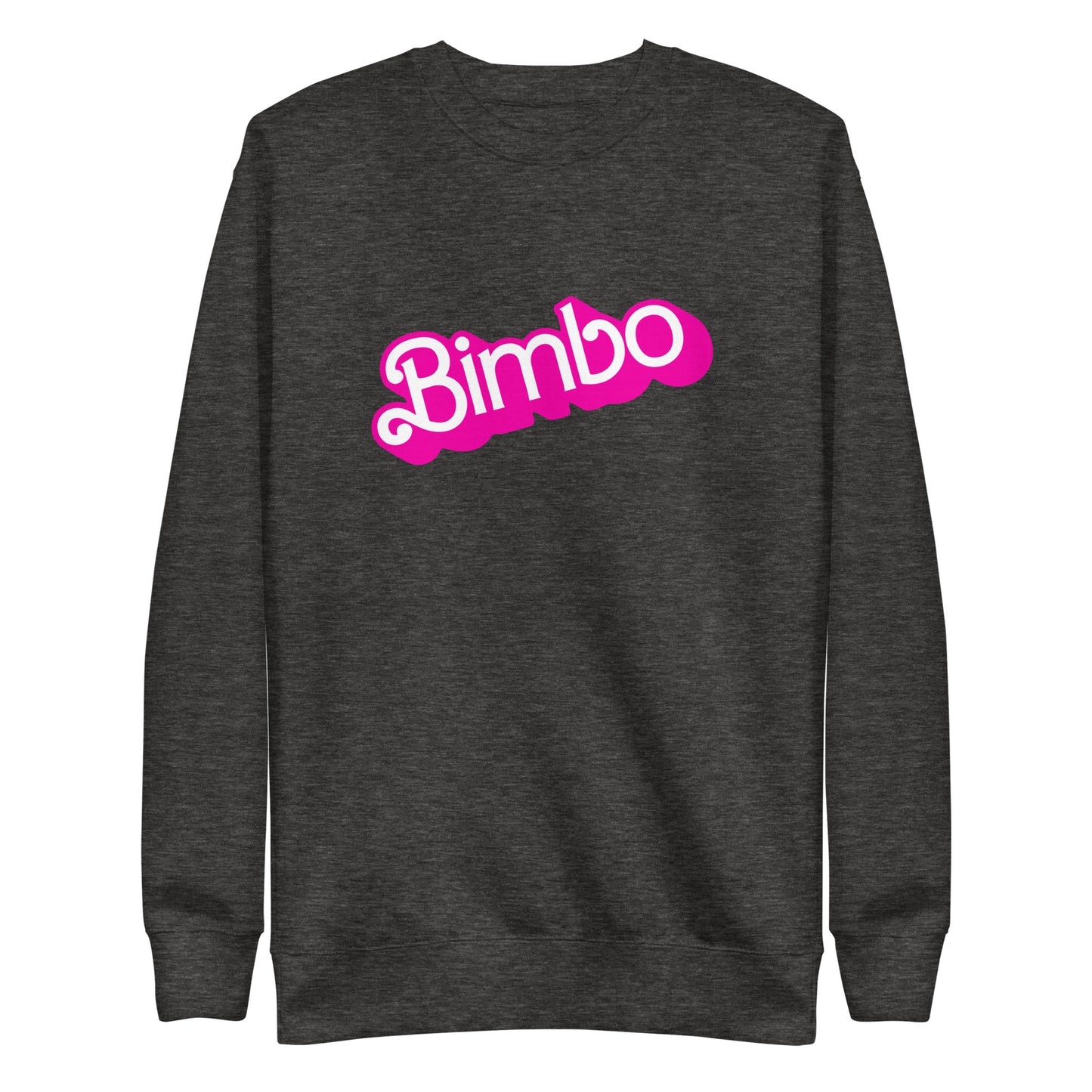 Bimbo - Pink Text Sweatshirt