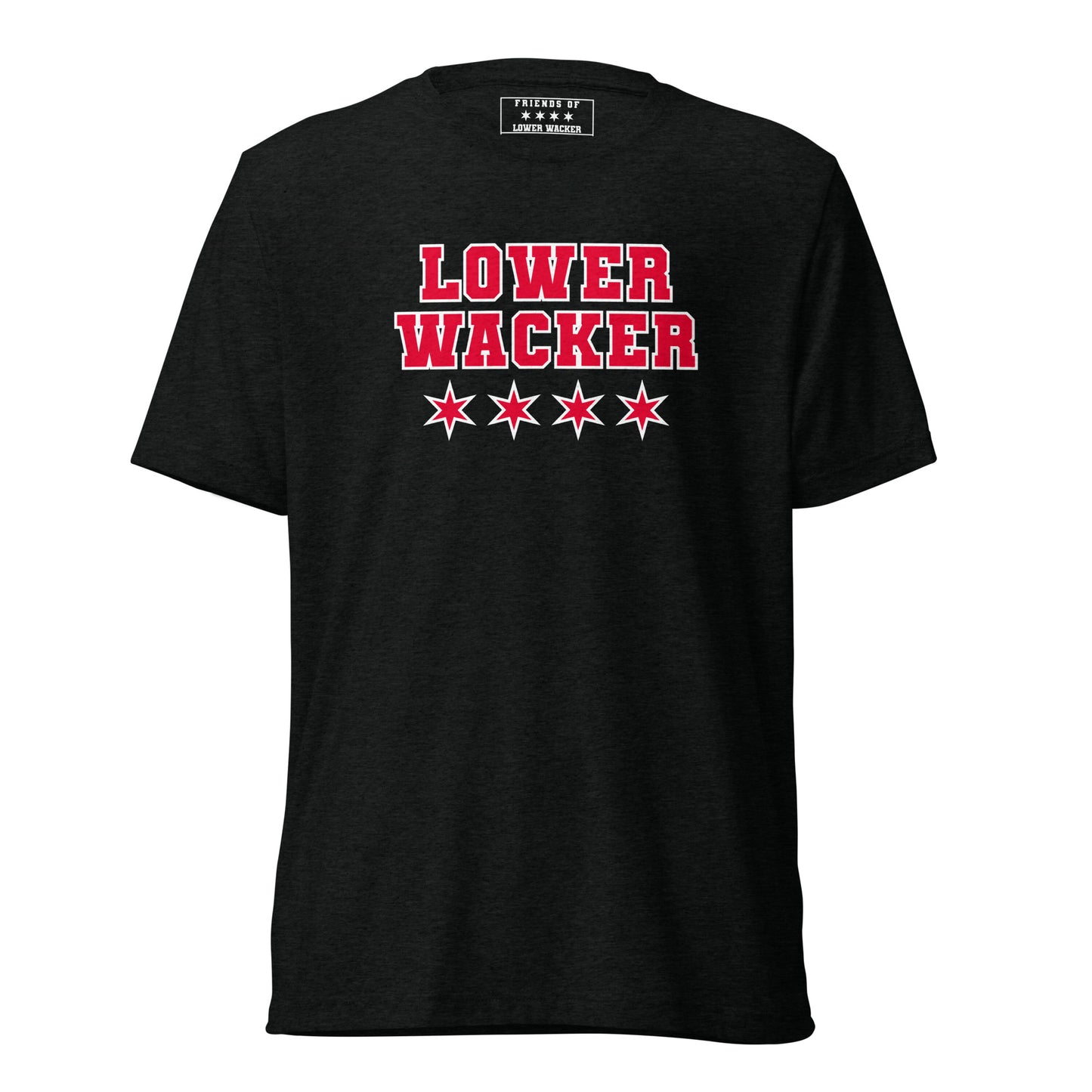 Lower Wacker Highschool - 4 Stars Unisex Triblend T-shirt