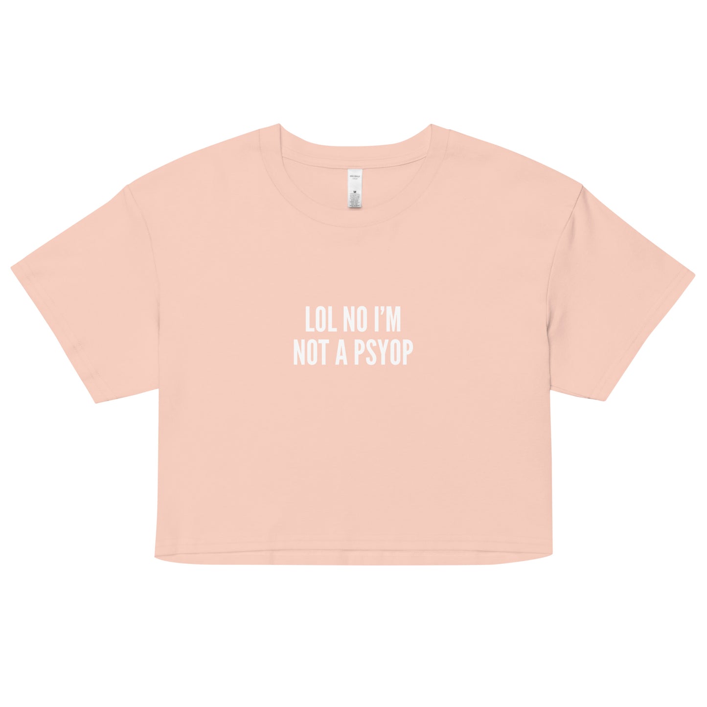 Not a Psyop - Cropped Tee